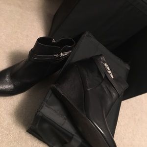 Chinese Laundry Wedge Ankle Boots